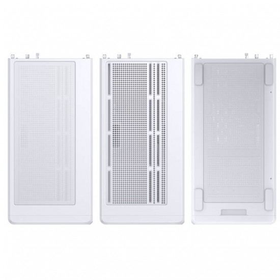 JONSBO D200 White Mini Tower Pc Case with Small Display (Cpu Data)