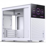 JONSBO D31 Mesh SC WHITE Micro-ATX Computer Case with HD-LCD Display - Beyaz Renk