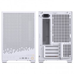 Jonsbo D32 PRO Beyaz Bilgisayar Kasası, mATX, Mesh Panel - (4 storage devices possible)