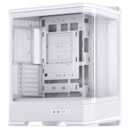 Jonsplus D400 PC Case - Tempered Glass - White