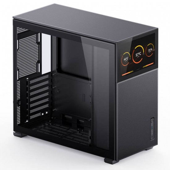 JONSBO D41 Mesh SC BLACK ATX Computer Case with Sub HD-LCD Display - Siyah Renk JONSBO D41 Mesh SC BLACK ATX Computer Case with Sub HD-LCD Display - Siyah Renk