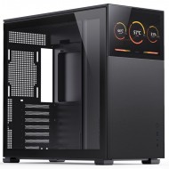 JONSBO D41 SC BLACK ATX Tempered Glass Computer Case with HD-LCD Display - Siyah Renk