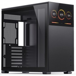 JONSBO D41 SC BLACK ATX Tempered Glass Computer Case with HD-LCD Display - Siyah Renk