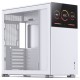 JONSBO D41 SC WHITE ATX Tempered Glass Computer Case with HD-LCD Display - Beyaz Renk