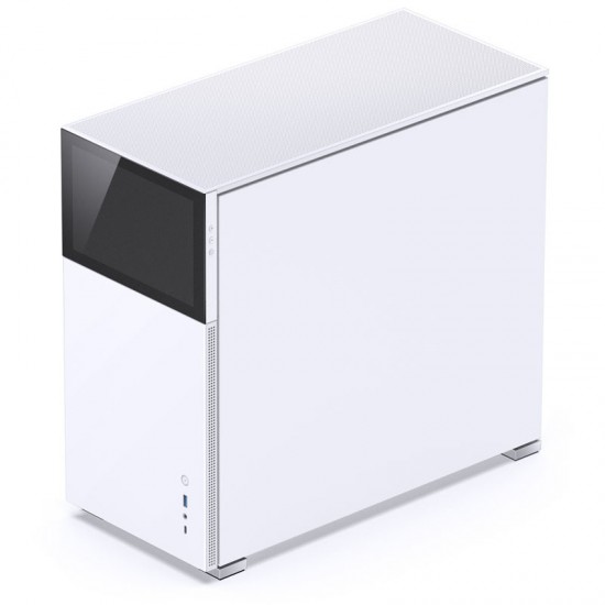 JONSBO D41 SC WHITE ATX Tempered Glass Computer Case with HD-LCD Display - Beyaz Renk