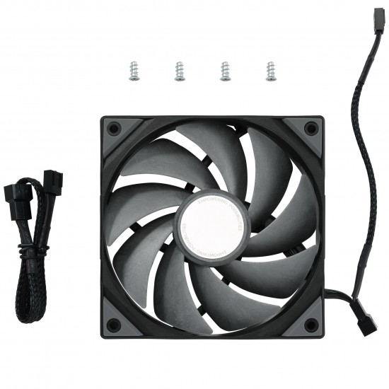 TRYX ROTA Pro 120 PWM Fan – 120mm, Black TRYX ROTA Pro 120 PWM Fan – 120mm, Black