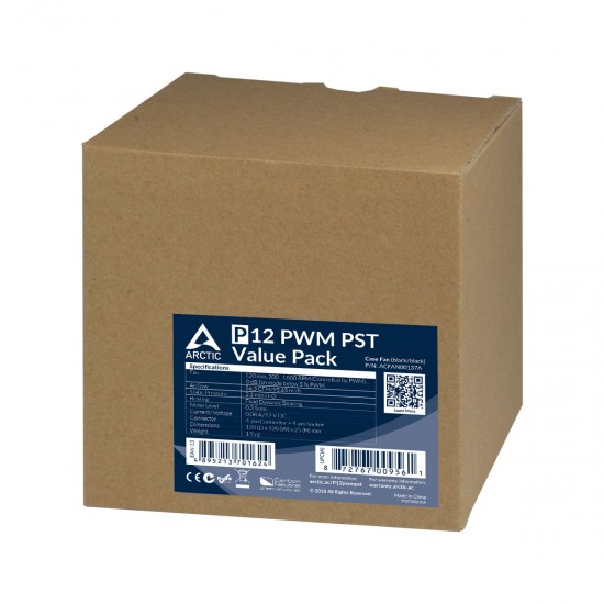 ARCTIC P12 PWM PST 120mm (12cm) - 5 Adet Kasa Fanı Set (ACFAN00137A) ARCTIC P12 PWM PST 120mm (12cm) - 5 Adet Kasa Fanı Set (ACFAN00137A)