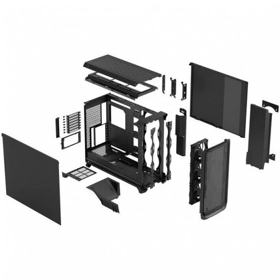 Fractal Design Meshify 3 XL Solid PC Case - E-ATX - Black