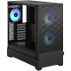 Fractal Design FD-C-POR1A-06 Pop Air RGB Black Mid Tower Computer Case Clear Tempered Glass Panel Fractal Design FD-C-POR1A-06 Pop Air RGB Black Mid Tower Computer Case Clear Tempered Glass Panel