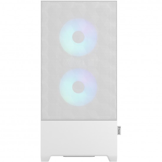 Fractal Design FD-C-POR1A-01 Pop Air RGB White Clear Tempered Glass Mid Tower Computer Case