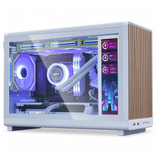 Lian Li 8.8" Universal Screen - White Lian Li 8.8" Universal Screen - White