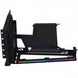 Lian Li Vertical GPU Mounting Kit with PCIe 5.0 Riser Cable - Black