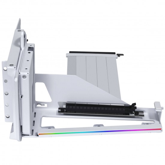 Lian Li Vertical GPU Mounting Kit with PCIe 5.0 Riser Cable - White