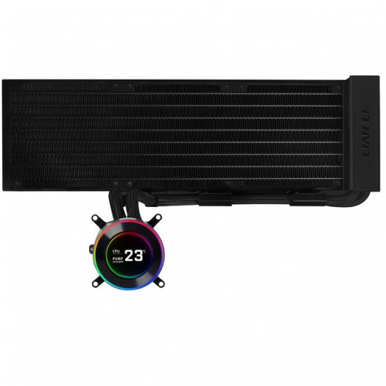 Lian Li HYDROSHIFT II LCD-C Fanless AiO Cpu Cooler - Black Lian Li HYDROSHIFT II LCD-C Fanless AiO Cpu Cooler - Black