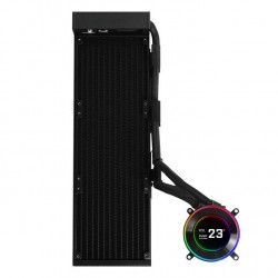 Lian Li HYDROSHIFT II LCD-C Fanless AiO Cpu Cooler - Black Lian Li HYDROSHIFT II LCD-C Fanless AiO Cpu Cooler - Black