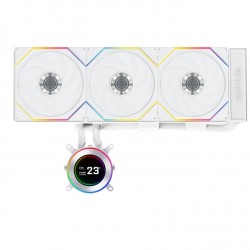 Lian Li HYDROSHIFT II LCD-C 360TL ARGB AiO Cpu Cooler - White Lian Li HYDROSHIFT II LCD-C 360TL ARGB AiO Cpu Cooler - White