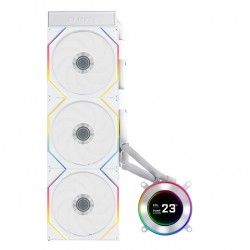 Lian Li HYDROSHIFT II LCD-C 360TL ARGB AiO Cpu Cooler - White Lian Li HYDROSHIFT II LCD-C 360TL ARGB AiO Cpu Cooler - White