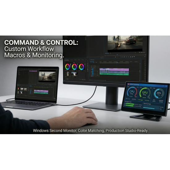 Jumbum Tech 5" Universal Screen - Black