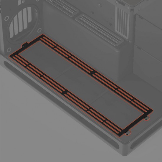 HAVN HS 420 Bottom fan Bracket - Black