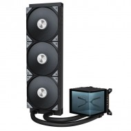 TRYX PANORAMA 360 Sıvı İşlemci Soğutucu - AIO - 3D-AMOLED Display - 360mm - Siyah