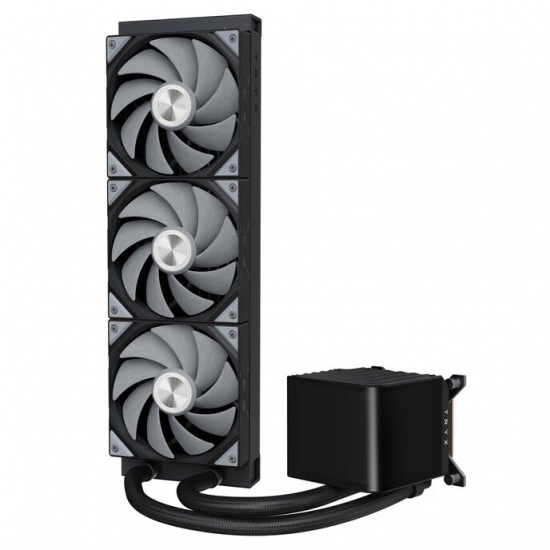 TRYX PANORAMA 360 Sıvı İşlemci Soğutucu - AIO - 3D-AMOLED Display - 360mm - Siyah