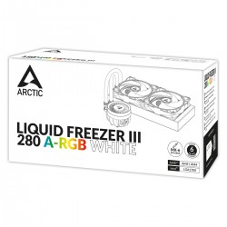 Arctic Liquid Freezer III 280 A-RGB White Multi Compatible All-in-One CPU Water Cooler Arctic Liquid Freezer III 280 A-RGB White Multi Compatible All-in-One CPU Water Cooler