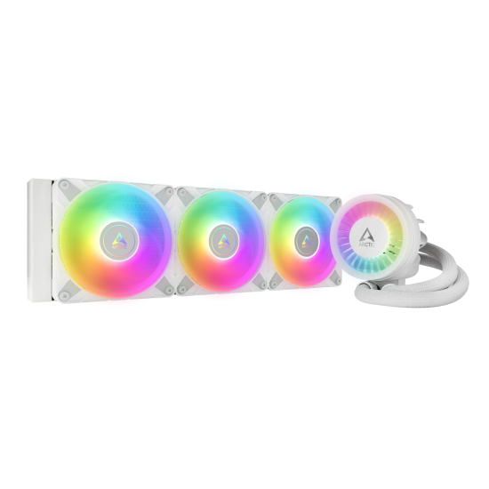 Arctic Liquid Freezer III 360 A-RGB White Multi Compatible All-in-One CPU Water Cooler Arctic Liquid Freezer III 360 A-RGB White Multi Compatible All-in-One CPU Water Cooler