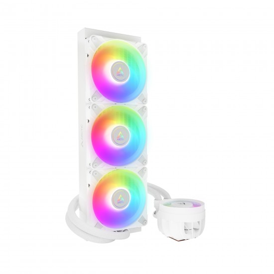 Arctic Liquid Freezer III 360 A-RGB White Multi Compatible All-in-One CPU Water Cooler Arctic Liquid Freezer III 360 A-RGB White Multi Compatible All-in-One CPU Water Cooler