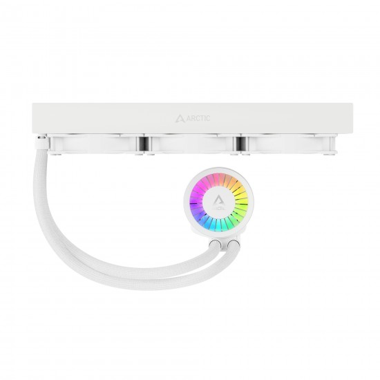 Arctic Liquid Freezer III 360 A-RGB White Multi Compatible All-in-One CPU Water Cooler Arctic Liquid Freezer III 360 A-RGB White Multi Compatible All-in-One CPU Water Cooler