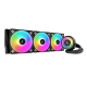 Arctic Liquid Freezer III 420 A-RGB Black Multi Compatible All-in-One CPU Water Cooler Arctic Liquid Freezer III 420 A-RGB Black Multi Compatible All-in-One CPU Water Cooler