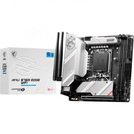 MSI MPG B760I EDGE WIFI - Mini-ITX - LGA 1700 - Intel B760 Anakart