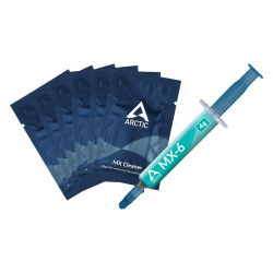 ARCTIC MX-6 4gr Yüksek Performanslı Termal Macun + 6 Adet MX Cleaner ARCTIC MX-6 4gr Yüksek Performanslı Termal Macun + 6 Adet MX Cleaner