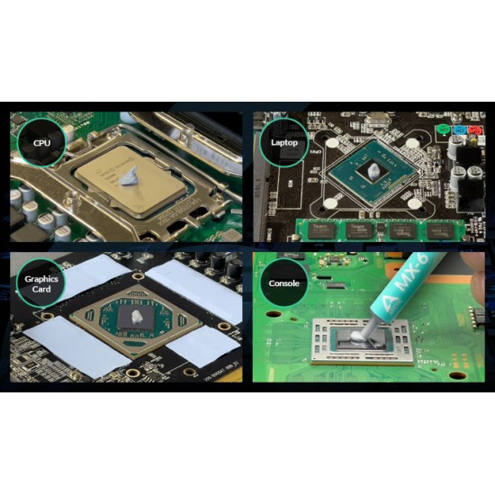 ARCTIC MX-6 4gr Yüksek Performanslı Termal Macun ARCTIC MX-6 4gr Yüksek Performanslı Termal Macun