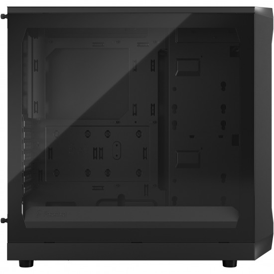 Fractal Design FD-C-FOC2A-01 Computer Case ATX Focus 2 Black TG Clear