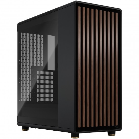 Fractal Design FD-C-NOR1C-02 North Mid-Tower ATX Case Tempered Glass Panel Black
