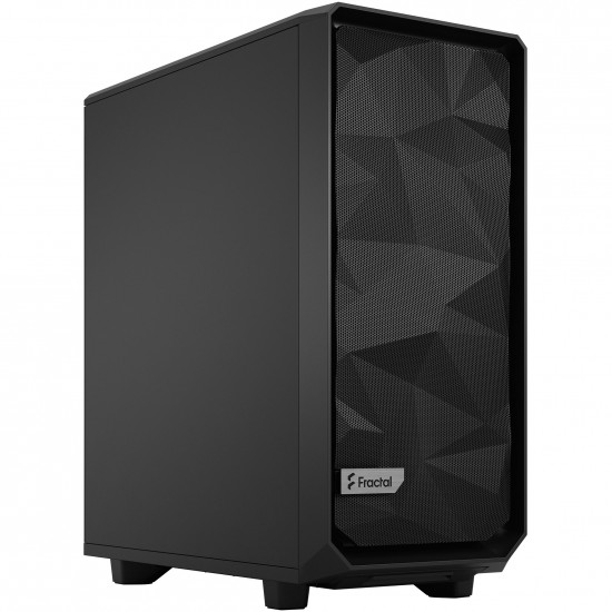 Fractal Design FD-C-MES2C-01 Meshify 2 Compact ATX Mid Tower Case Solid Panel Black
