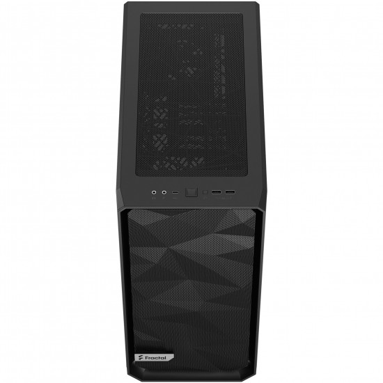 Fractal Design FD-C-MES2C-01 Meshify 2 Compact ATX Mid Tower Case Solid Panel Black
