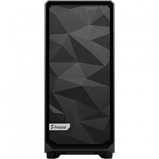 Fractal Design FD-C-MES2C-01 Meshify 2 Compact ATX Mid Tower Case Solid Panel Black