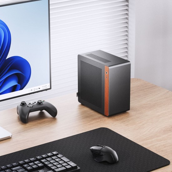 Jonsbo N10 Mini Bilgisayar Kasası ITX Form - Siyah