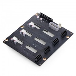 Jonsbo N4 NAS Case, Micro-ATX - Siyah Renk Kasa