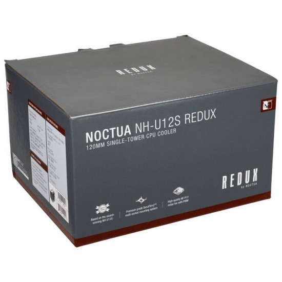 Noctua NH-U12S Redux CPU Cooler - 120mm for AMD and Intel CPUs