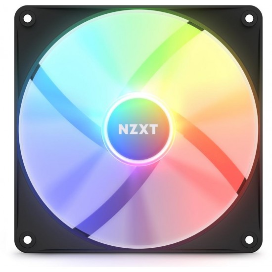 NZXT F140 RGB Core 140mm Hub-Mounted RGB Fan - Black NZXT F140 RGB Core 140mm Hub-Mounted RGB Fan - Black