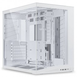 Lian Li O11 Dynamic Mini V2 - PC Case - ATX - Tempered Glass Without Fan - White