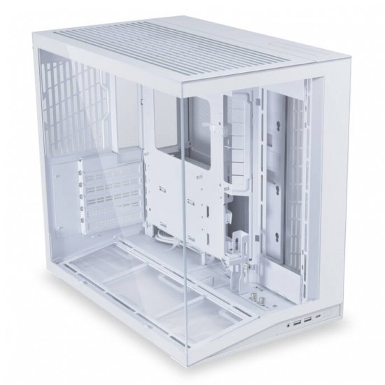 Lian Li O11 Dynamic Mini V2 - PC Case - ATX - Tempered Glass Without Fan - White