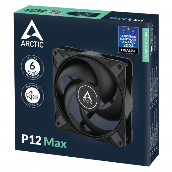 Arctic P12 Max 120mm (12cm) High Speed PWM Fan Arctic P12 Max 120mm (12cm) High Speed PWM Fan
