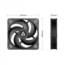 Arctic P12 Max 120mm (12cm) High Speed PWM Case Fan (ACFAN00289A) 5'li Set