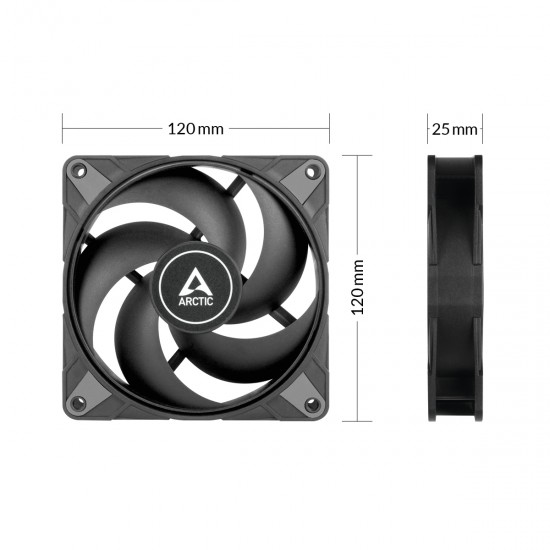 Arctic P12 Max 120mm (12cm) High Speed PWM Fan Arctic P12 Max 120mm (12cm) High Speed PWM Fan