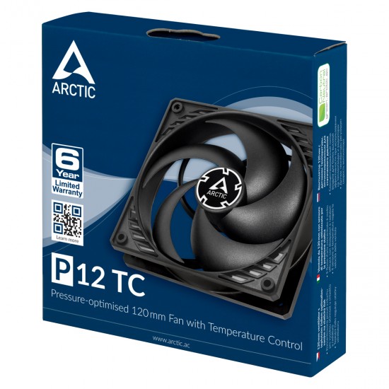 ARCTIC P12 TC 120 mm Fan with Temperature Control Kasa Fanı (ACFAN00176A) ARCTIC P12 TC 120 mm Fan with Temperature Control Kasa Fanı (ACFAN00176A)