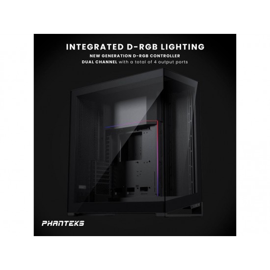 Phanteks NV9 DRGB Full Tower Case (E-ATX) - Black - PH-NV923TG_DBK01