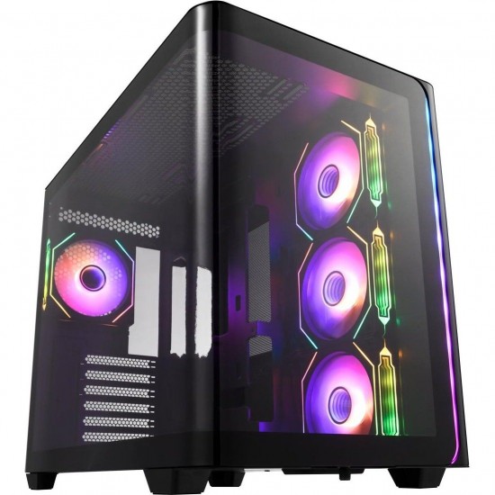 FSP M580-BA ARGB Middle Tower Bilgisayar Kasası FSP M580-BA ARGB Middle Tower Bilgisayar Kasası